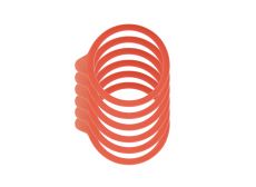 REX Ersatzgummi RR80 - 6 Stck