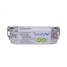 Doras Lunchbox Edelstahl mit Einlegefach 3-tlg. 500ml