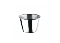 Inoxibar Puddingform Edelstahl poliert 8cm
