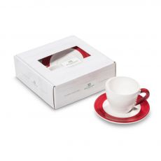 Gmundner Keramik Variation Bordeauxrot Espresso f�r Dich Geschenkset