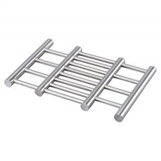 Axentia Topfuntersetzer Edelstahl verstellbar