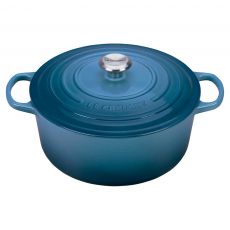 Le Creuset Brter rund 22cm 3,3l - marine
