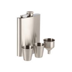 Collini Flachmann Set mit Trichter und 2 Bechern