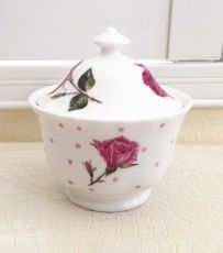 Roy Kirkham ROSE DU TEMPS Zuckerdose mit Deckel