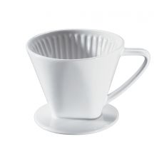 cilio Kaffeefilter Porzellan wei Gre 2