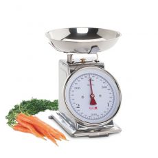 Eva K�chenwaage mechanisch Edelstahl mit Schale