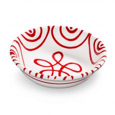 Gmundner Keramik Rotgeflammt M�slischale klein (� 14cm)