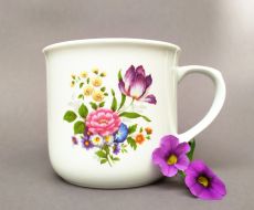 Jumbotasse Varak Blumen und Iris 650ml