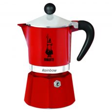 Bialetti Rainbow Espressokocher rot - 2 Gr��en
