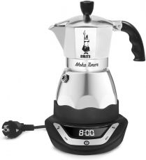 Bialetti Easy Timer Espressokocher elektrisch - 2 Gr��en