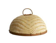 Pebbly Abdeckhaube aus Bambus 30cm