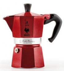 Bialetti Moka Express Espressokocher Seduttore rot - 3 Tassen