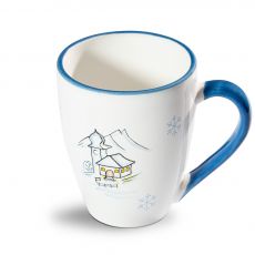 Gmundner Keramik Fr�hst�cksbecher mit Kirche