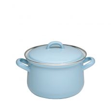 Riess Classic Nature Blue light Fleischtopf mit Deckel - 16 cm
