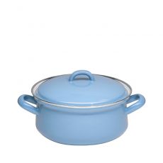Riess Classic Nature Blue medium Kasserolle mit Deckel - 18 cm