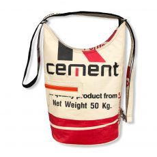 Beadbags CR12 Schultertasche aus Zementsack rot