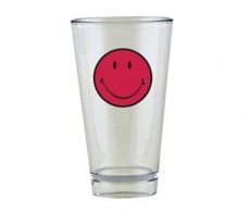 Zak! Designs Smiley Trinkbecher rot