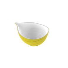 Zak! Designs Sch�lchen Zwiebel gelb-wei� 10cm