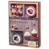 Birkmann CupCake Deco-Set Eulen 36-tlg.