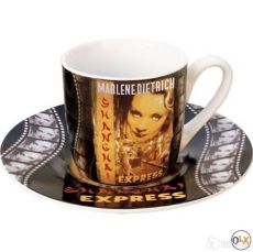 K�nitz Espresso-Set  Film Shanghai Marlene Dietrich 