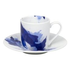 K�nitz Espresso Tasse mit Untertasse Seeing Blue