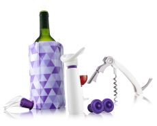 Vacu Vin Wine Essentials K�hler,Ausgie�er,Stopfen,Pumpe und �ffner ein 5-Teiliges Set