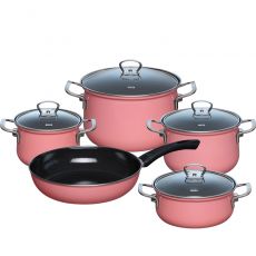 Riess Nouvelle Pink Geschirr-Set 5-tlg.