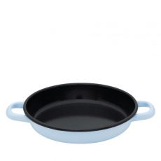 Riess Eier- und Servierpfanne 22m Backemaille Blau