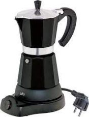 cilio Espressokocher CLASSICO elektrisch f�r 6 Tassen - in schwarz