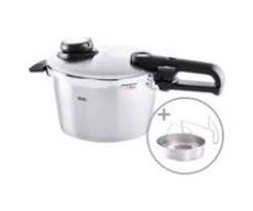 Fissler Schnellkochtopf VITAVIT PREMIUM 22 cm, 4,5 ltr. mit D�mpfeinsatz