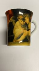 K�nitz Kaffeebecher Engel  Motiv:� � Angeli da Madonna con Bambino LORENZO LOTTO