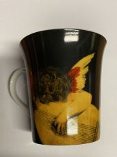 K�nitz Kaffeebecher Engel  Motiv:� � Angeli da Madonna con Bambino LORENZO LOTTO