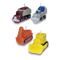 St�dter Kerzen Baustellenfahrzeuge - Set 4-teilig