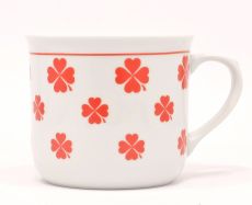 Jumbotasse Varak Kleeblatt rot 650ml - 6 St�ck