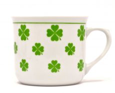 Jumbotasse Varak Kleeblatt gr�n 650ml - 6 St�ck