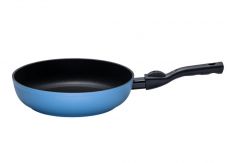 Kelomat Blue Click Hochraumpfanne mit abnehmbarem Griff - 2 Gr��en