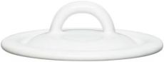 Riess Classic wei� Emaille Deckel � 8cm