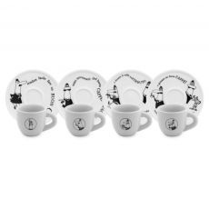 Bialetti Moka Carosello Tassen 4er-Set