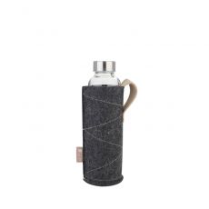Eva Trinkflasche aus Glas mit Filzh�lle 0,55l
