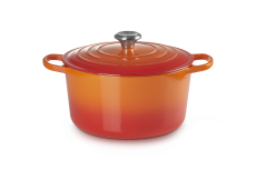 Le Creuset Br�ter rund hoch 26cm 6,3l - ofenrot
