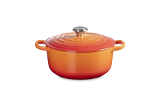 Le Creuset Br�ter rund 20cm 2,4l - ofenrot