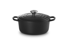 Le Creuset Br�ter rund 24cm 4,2l - schwarz