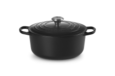 Le Creuset Br�ter rund 26cm 5,3l - schwarz