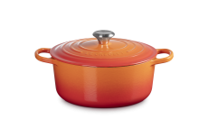 Le Creuset Br�ter rund 28cm 6,7l - ofenrot