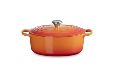Le Creuset Br�ter oval 31cm 6,3l - ofenrot