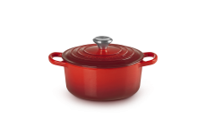 Le Creuset Br�ter rund 18cm 1,8l - kirschrot
