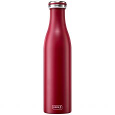 Lurch Isolierflasche Edelstahl 0,75l - bordeaux