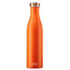 Lurch Isolierflasche Edelstahl 0,75l - orange