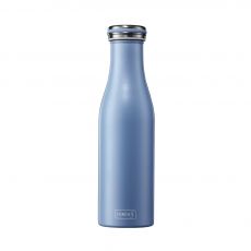 Lurch Isolierflasche Edelstahl 0,5l - pearl blue