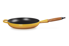 Le Creuset Bratpfanne mit Holzgriff 28cm - nectar